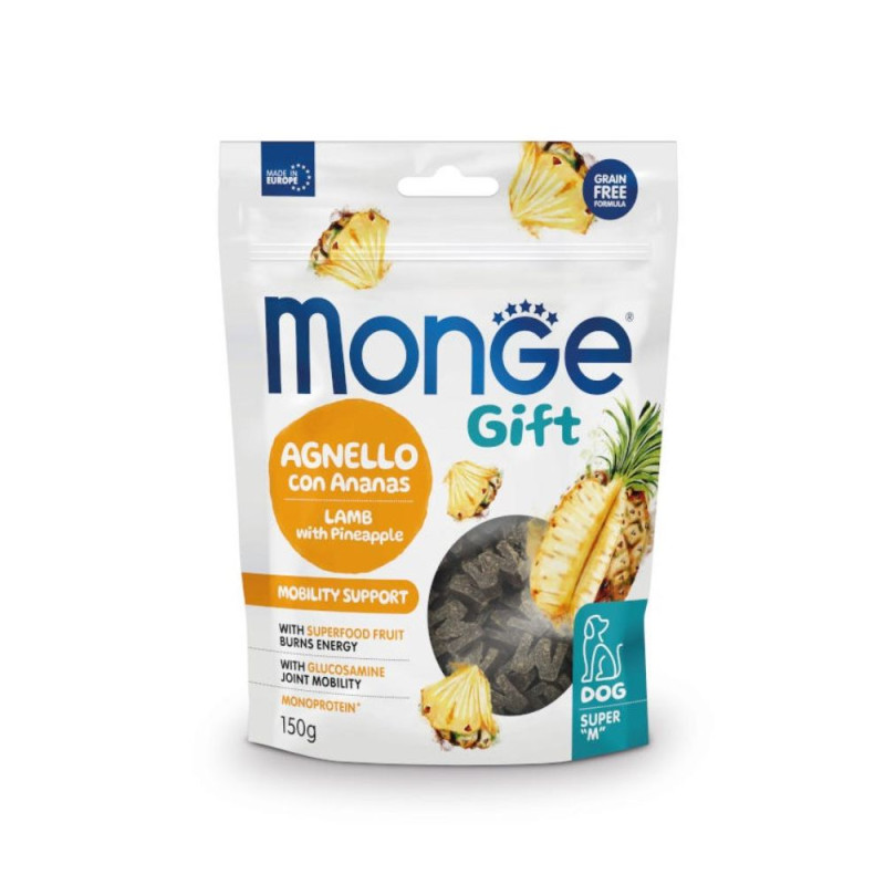 Monge Gift Mobility Support lambaliha ja ananassiga maiustused koertele-Bosse.ee