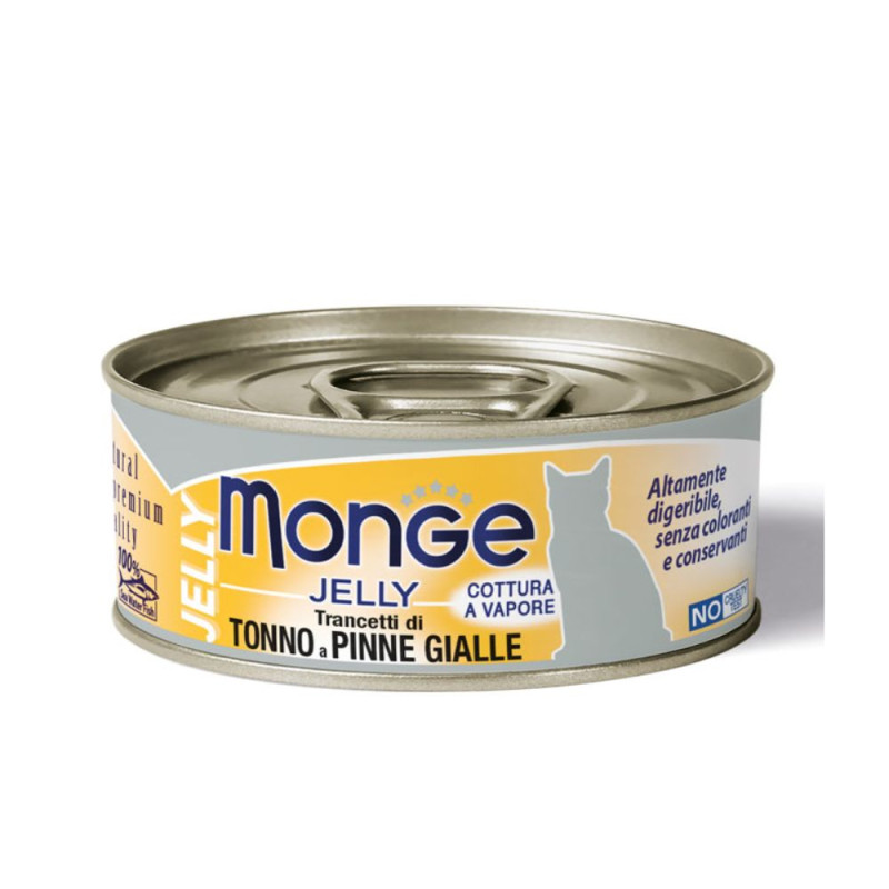 Monge Jelly konservtoit kollase tuuniga kassidele-Bosse.ee