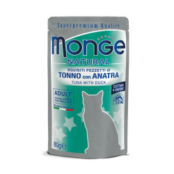 Monge Natural tuunikala ja parditükkidega kasside konservtoit-Bosse.ee