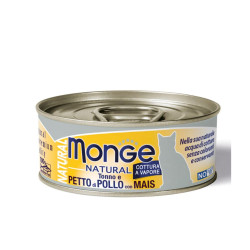 Monge Natural tuunikala, kana ja maisega kasside konservtoit-Bosse.ee