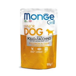Monge Grill Puppy kana sisaldav konserveeritud toit koertele-Bosse.ee