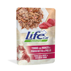 Life Cat einekotike kassile tuunikala, veis & sink 70g kott