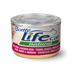 Life Cat LeRicette kassikonserv tuunikala&veis&sink 150g