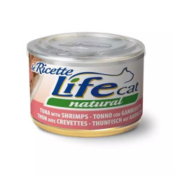 Life Cat LeRicette kassikonserv tuunikala & krevetid 150g