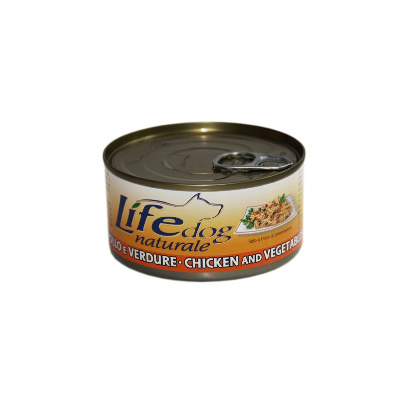 Life Dog Chicken & vegetables 170 g