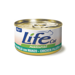 Life Cat kassikonserv kana ja veiselihaga  85g