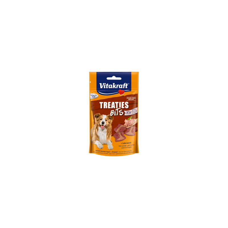 Vitakraft Treatis Bits koeramaius 120g maksavorst