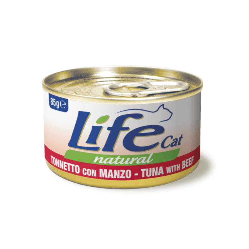 Life Cat kassikonserv tuunikala veiselihaga  85g