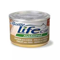Life Cat LeRicette kassikonserv kana & maks 150g