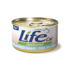 Life Cat konserv kassile Tuunikala ja Valge kala 85g