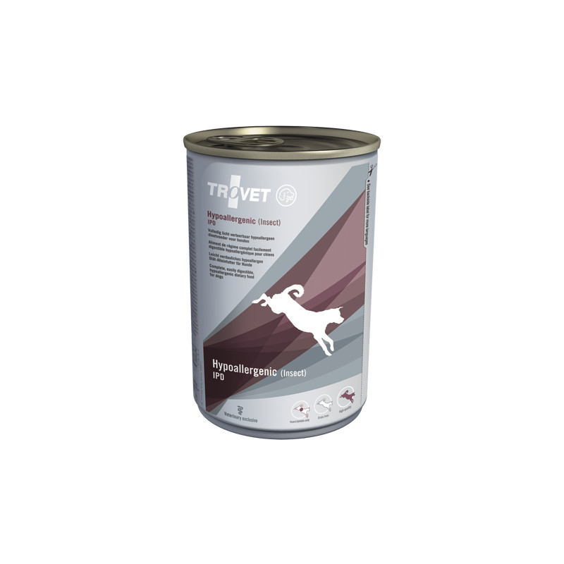 TROVET HYPOALLERG.INSECT koeratoit 400g