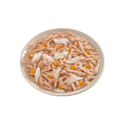 Life Cat LeRicette konserv kassile kana &amp,valge kala 150g