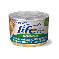 Life Cat LeRicette konserv kassile tuuniala&amp,ookeanikala 150g