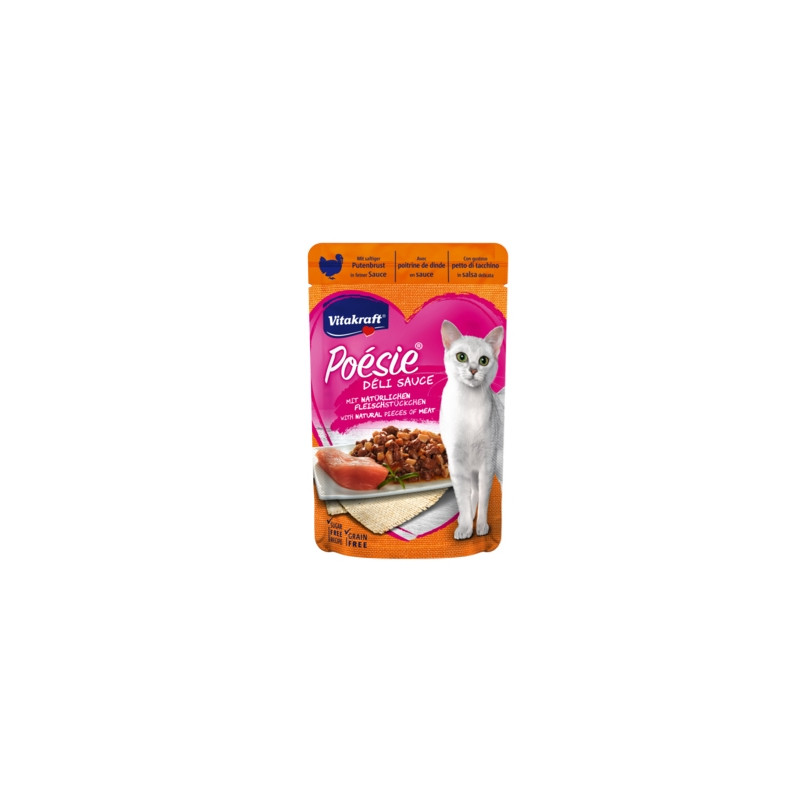 Vitakraft Poesie Delice einekotike kassile kalkun kastmes 85g