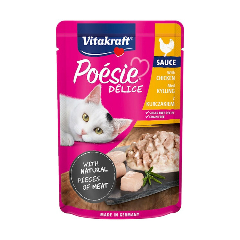 Vitakraft  Poesie Delice einekotike kassile kana kastmes 85g