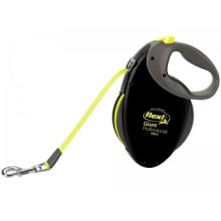 Nobby FLEXI Giant L black/neon 10m