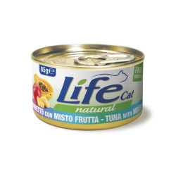Life Cat konserv kassile  tuunikala &amp, mix puuvili 85g