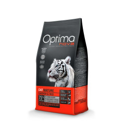 Optimanova Mature kuivtoit eakale kassile kana&riis 2kg