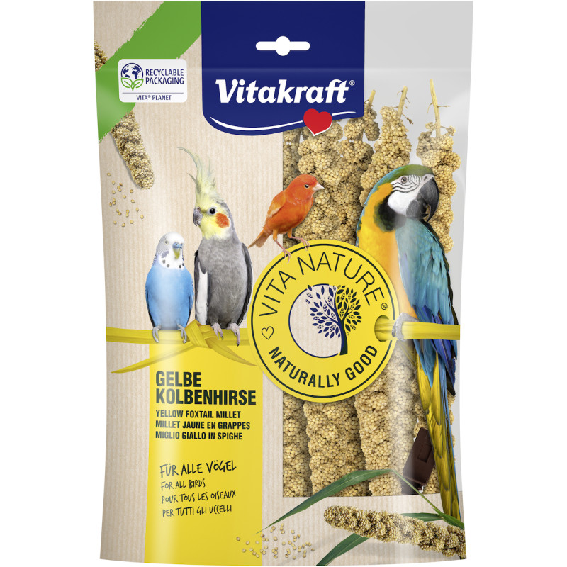 Vitakraft VitaNature kollane hirss lindudele 300g