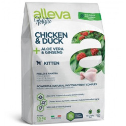 Alleva Kitten holistiline kuivtoit kassipojale kana ja part 400g