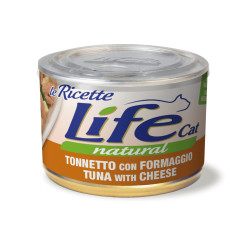 Life Cat LeRicette kassikonserv tuunikala, juust &amp, spinat 150g