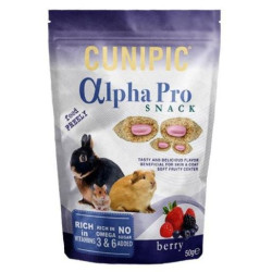 Cunipic Alpha Pro Snack maius marjadega 50g