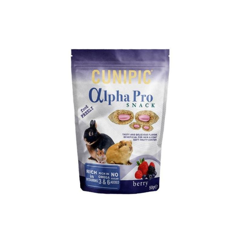 Cunipic Alpha Pro Snack maius marjadega 50g