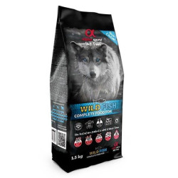 Alpha Spirit Semimoist Wild Fish poolniiske toit koertele 1.5kg