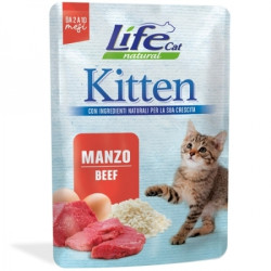 Life Cat Kitten einekotike kassipojale veiselihaga 70g