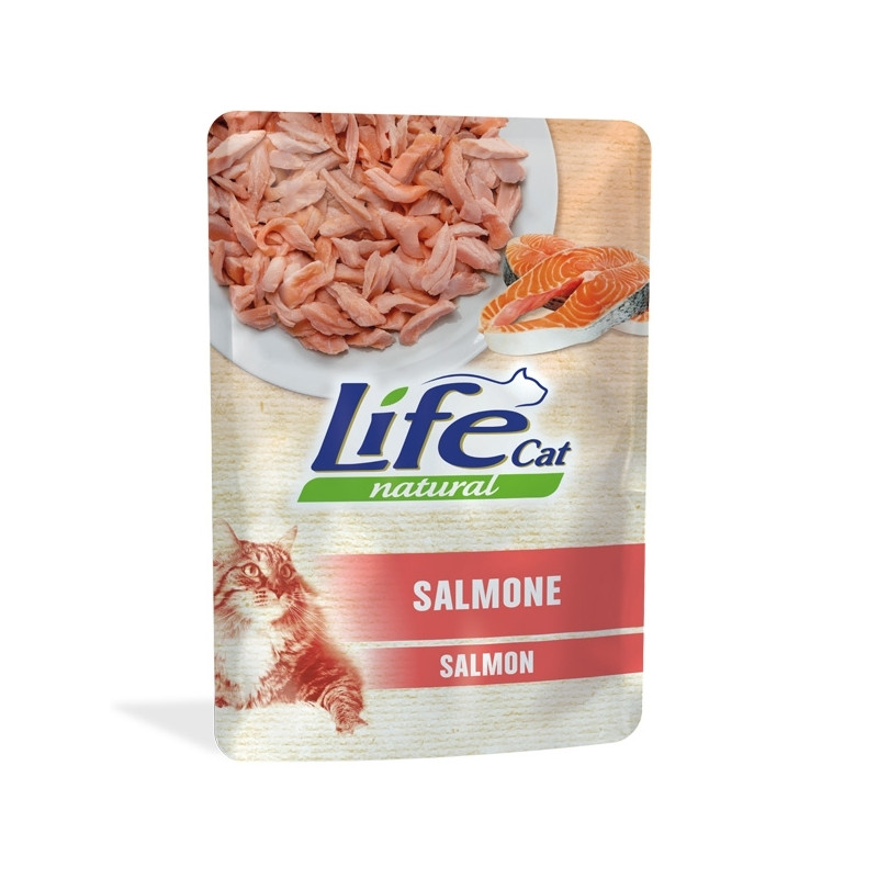 Life Cat einekotike kassile lõhega 70g