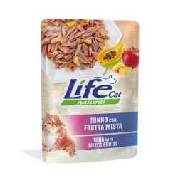 Life Cat einekotike kassile tuunikala &amp, puuviljad 70g