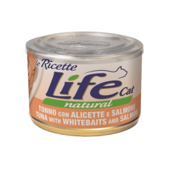 Life Cat LeRicette konserv kassile konserv kassile tuunikala, kalamaimud&amp,lõhe 150g