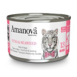 Amanova Jelly kassikonserv tuunikala &amp, merevetikas želees 70g