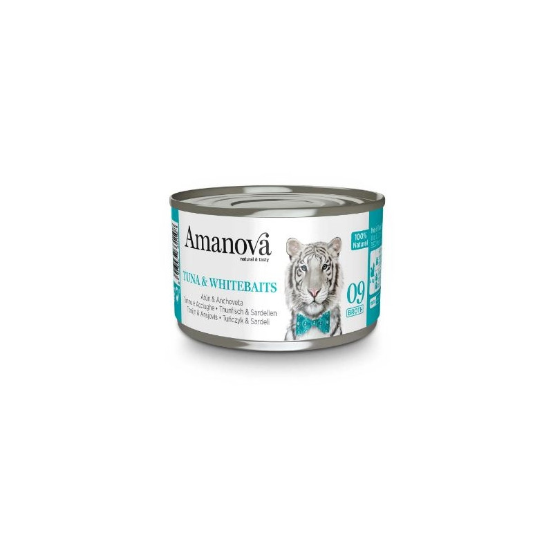 Amanova Broth kassikonserv tuunikala &amp, kalamaimud puljongis 70g