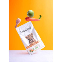 Amanova Kitten kuivtoit kassipojale kanaga 300g