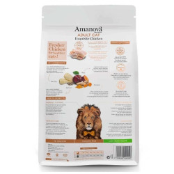 Amanova kuivtoit steriliseeritud kassile kanaga 1.5kg