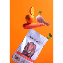 Amanova kuivtoit steriliseeritud kassile kanaga 1.5kg