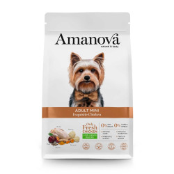Amanova Mini kuivtoit väikest kasvu koertele 2kg kanaga