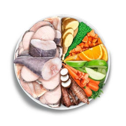 Amanova kuivtoit steriliseeritud kassile valge kalaga 1.5kg