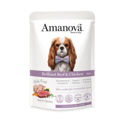 Amanova täissööt koertele veis&amp,kana 100g