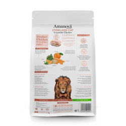 Amanova Medium kuivtoit keskmist kasvu koertele 2kg kanaga