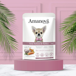 Amanova täissööt koertele lõhe&kalkun 300g
