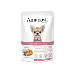 Amanova täissööt koertele lõhe&kalkun 300g
