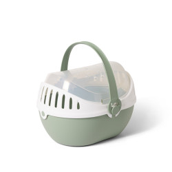 Savic Pet Carrier Elmo M väikelooma transpordipuur roheline