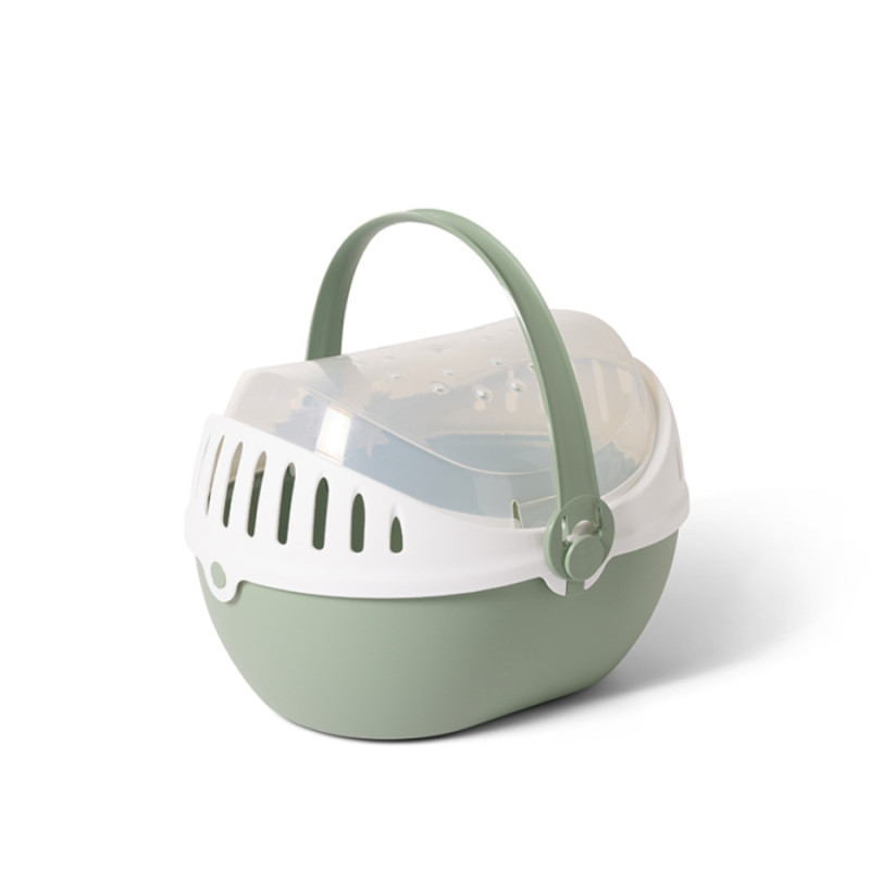 Savic Pet Carrier Elmo M väikelooma transpordipuur roheline