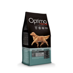 Optimanova Obesity kuivtoit koerale kana&riis 2kg