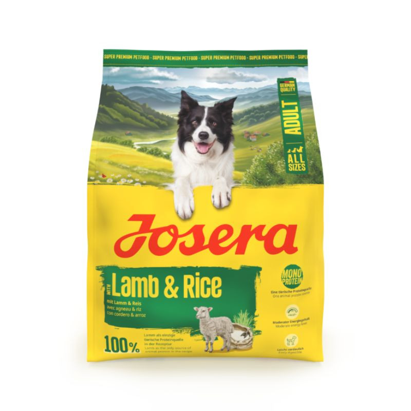 Josera Lamb & Rice kuivtoit koertele