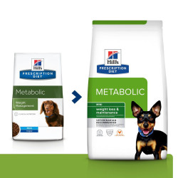 Hill`s PD Canine Metabolic Mini kuivsööt väikeste tõugude koertele, 1 kg  - Bosse.ee