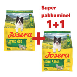 Josera Lamb & Rice kuivtoit koertele - Bosse.ee