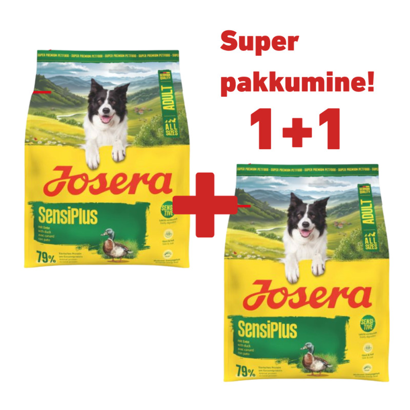 Josera SensiPlus kuivtoit koertele - Bosse.ee